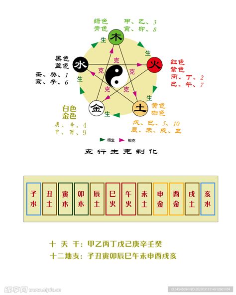 己五行|天干地支五行对照表